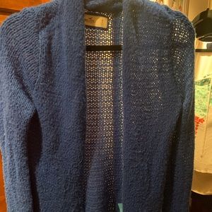 Hollister Size S Royal Blue Cardigan